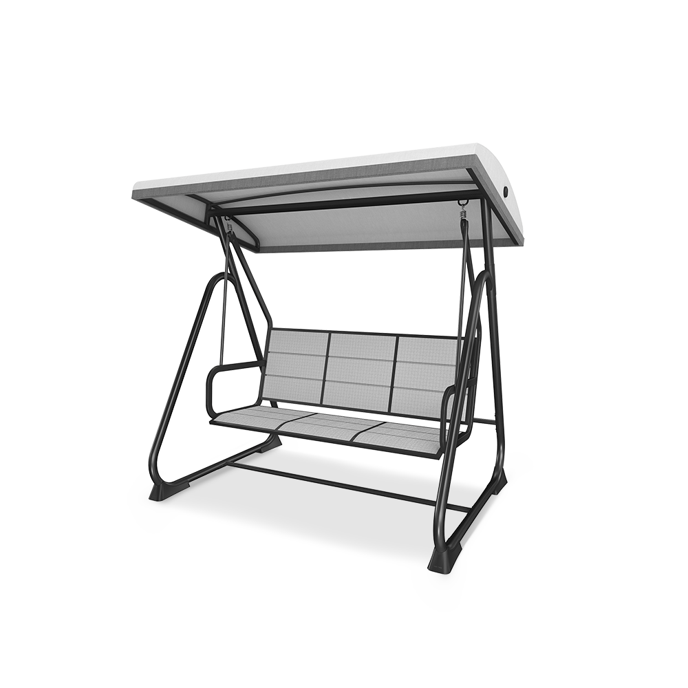 3Person Outdoor Swing Chair East Oak