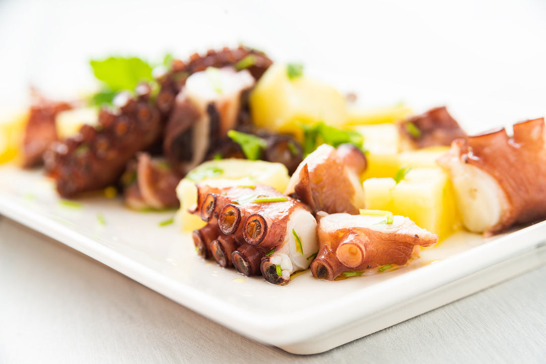 Brined and Smoked Octopus (Gluten-Free, Paleo)