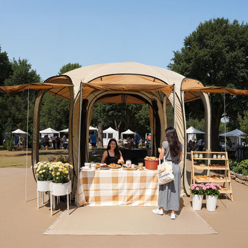 screen tents for camping East Oak 10 Ft Pop-Up Screen House