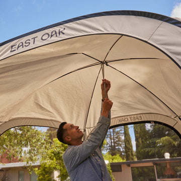 pop up screen tents East Oak 12 Ft Pop-Up Screen House