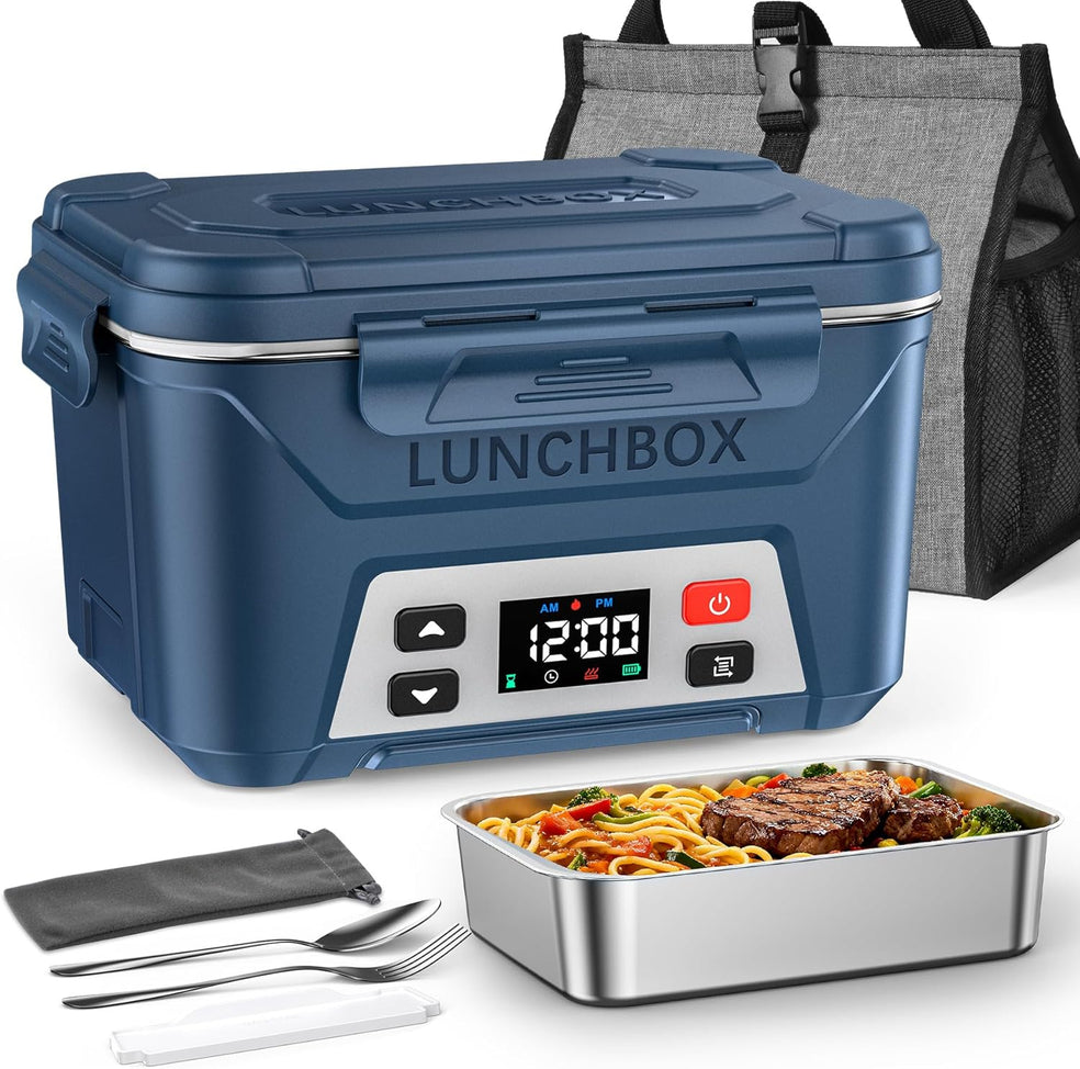 EAST OAK 5.5 Cups Cordless Electric Lunch Box for Adults