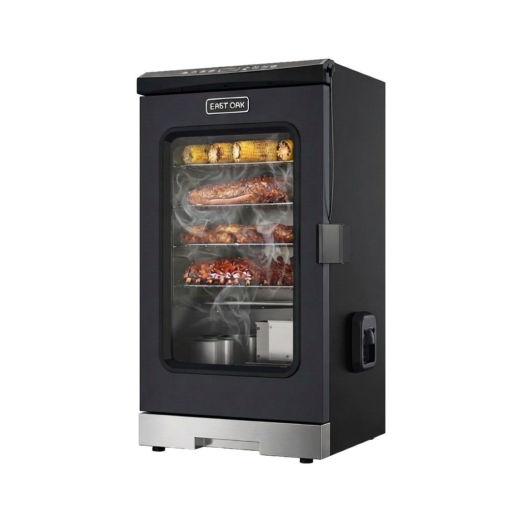 30-Inch Electric Smoker with Glass Door