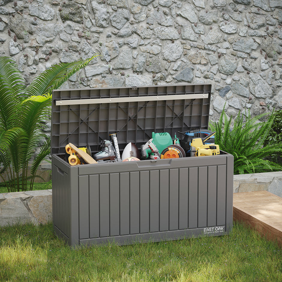 100 Gallon Waterproof Deck Box – East Oak