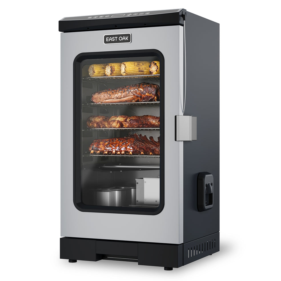 30-Inch Electric Smoker with Glass Door