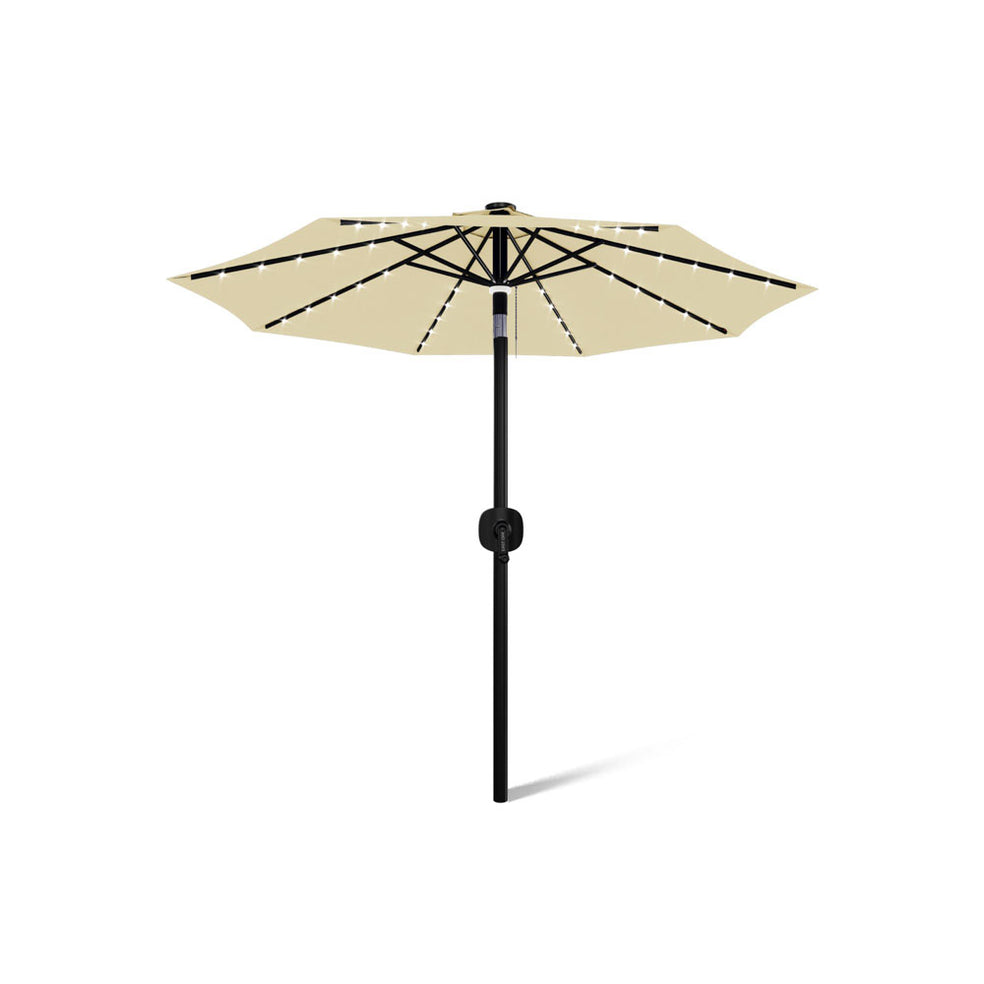 9 ft LED Patio Umbrella