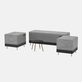 Schutzhülle für Life Chatter 5-Sitzer-Outdoor-Couch-Set