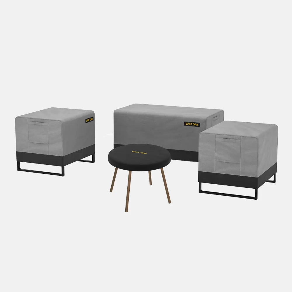 Cover for Life Chatter 4 Seats Outdoor Loveseat Set