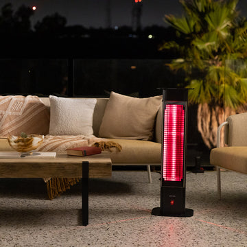 E-GLOW Premium Outdoor Electric Tower Heater (1500W) – East Oak