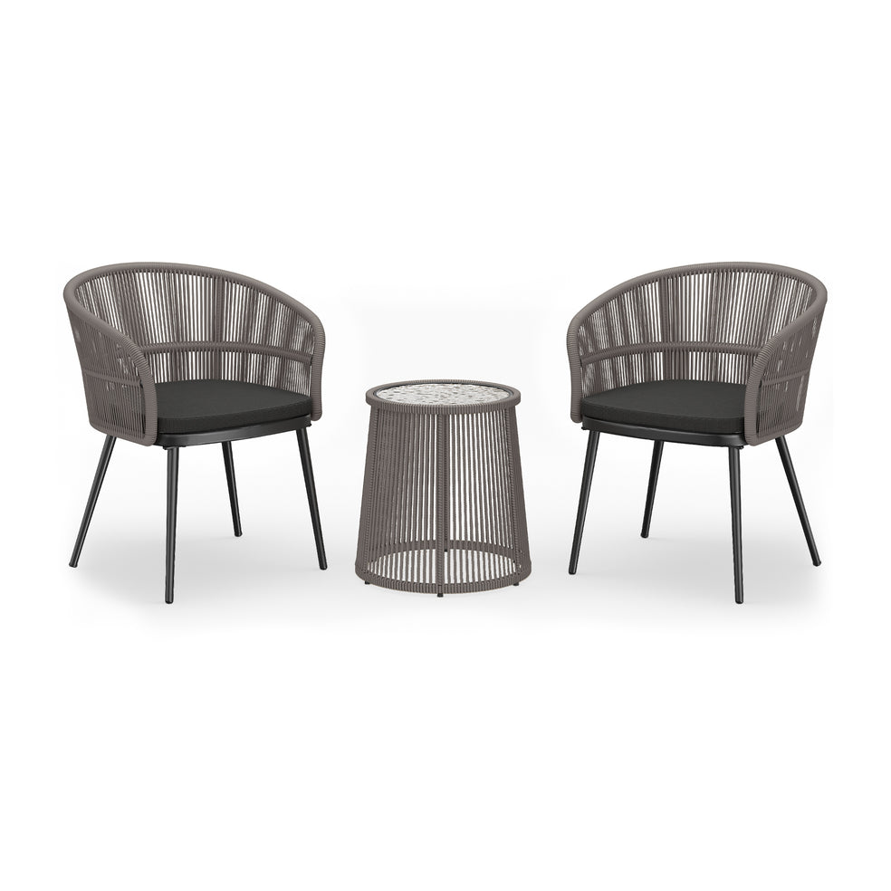 Breezeway 3-Piece Outdoor Patio Bistro Set