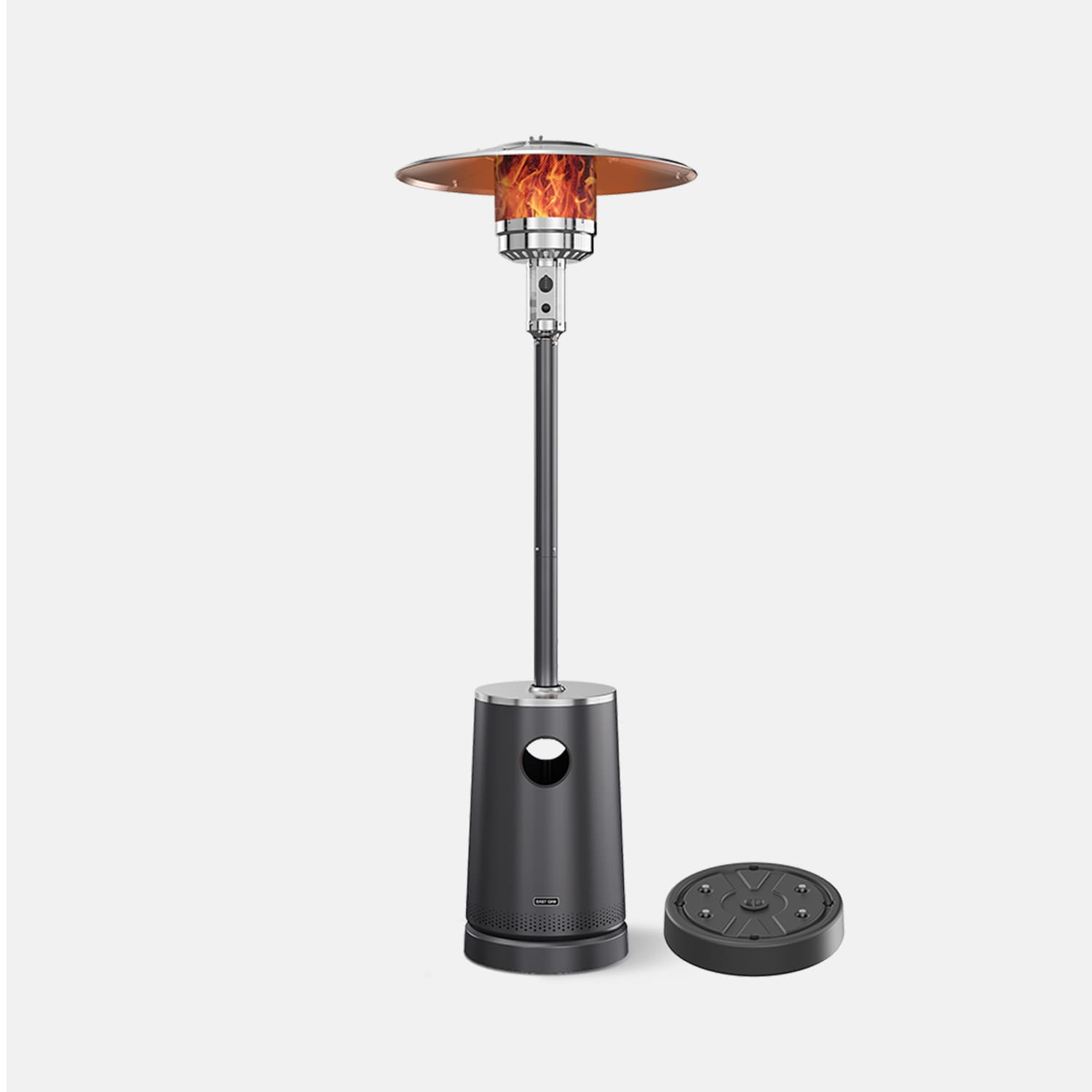 TORCH 55,000 BTU Propane Patio Heater with Cone Table
