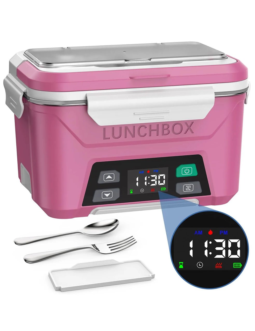 EAST OAK Cordless Electric Lunch Box for Adults