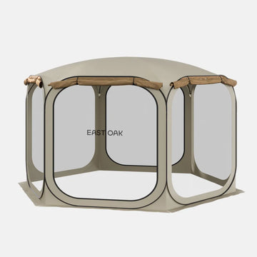 mor tente East Oak 12 Ft Pop-Up Screen House