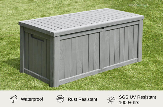 60 Gallon Waterproof Deck Box – East Oak