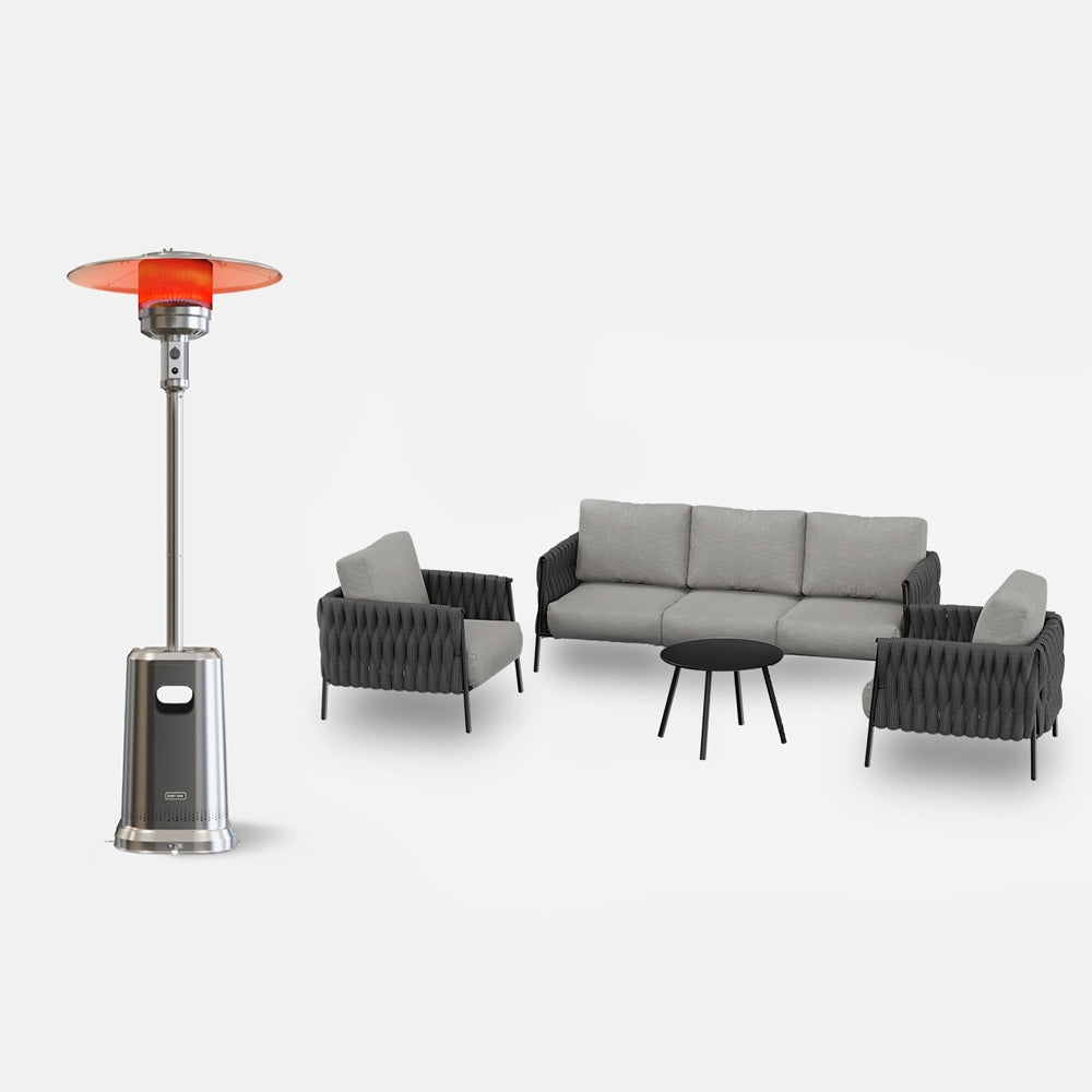 Life Chatter 5 Seats Outdoor Couch Set
