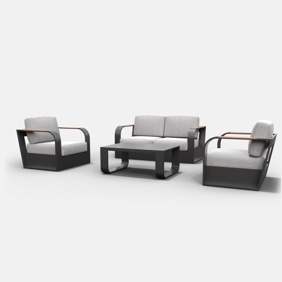 Signature 4-Piece Outdoor Loveseat Set