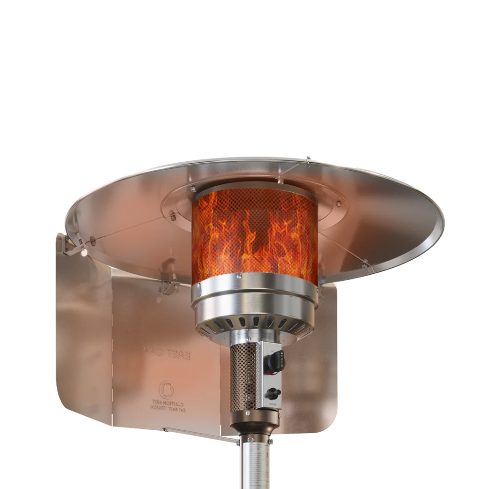 Patio Heater Side Reflector Shield East Oak