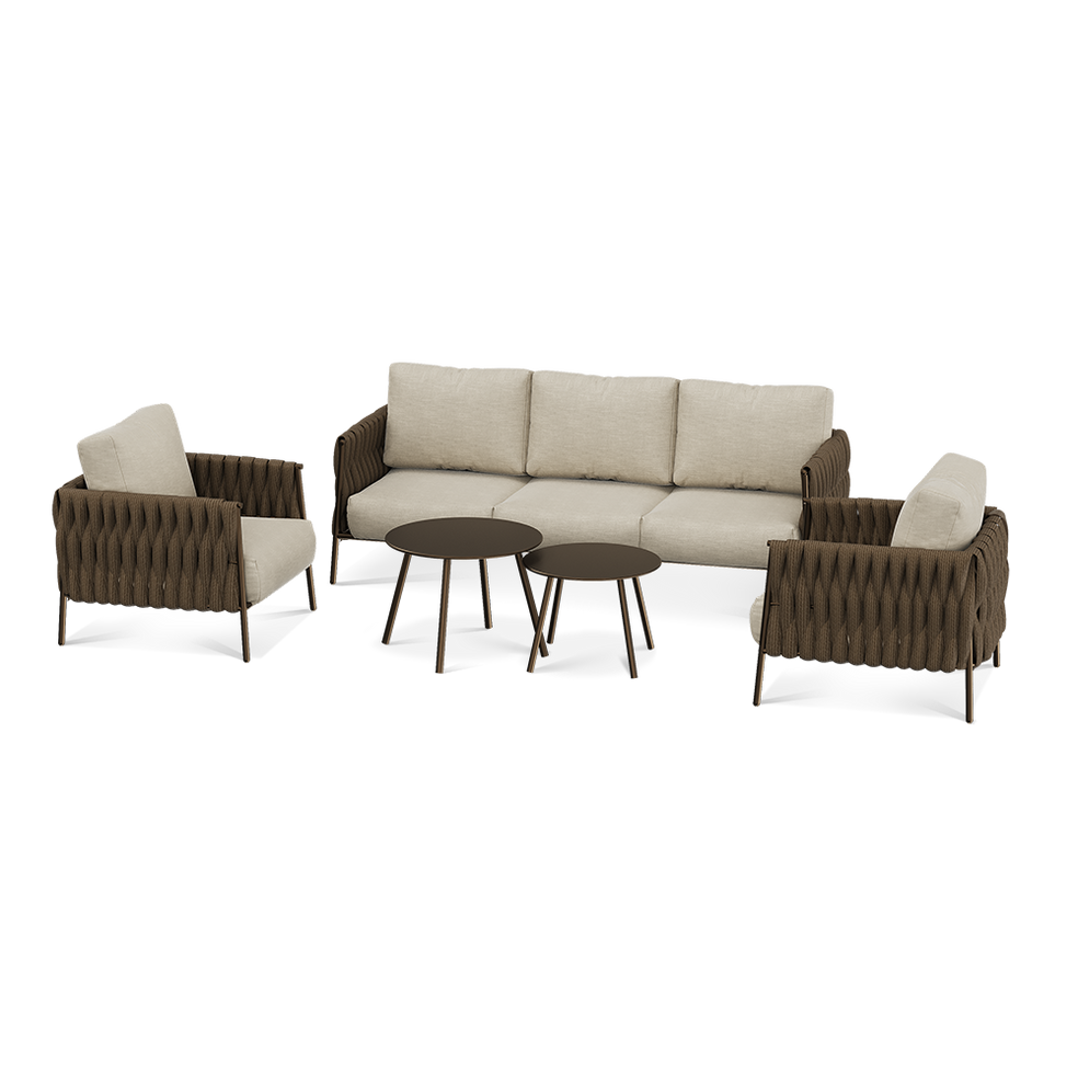 Life Chatter 5 Pieces Outdoor Sofa Set