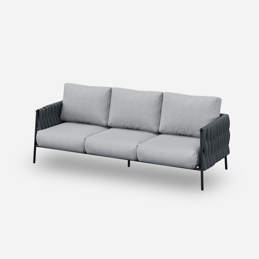 Life Chatter 3-Sitzer-Outdoor-Couch 