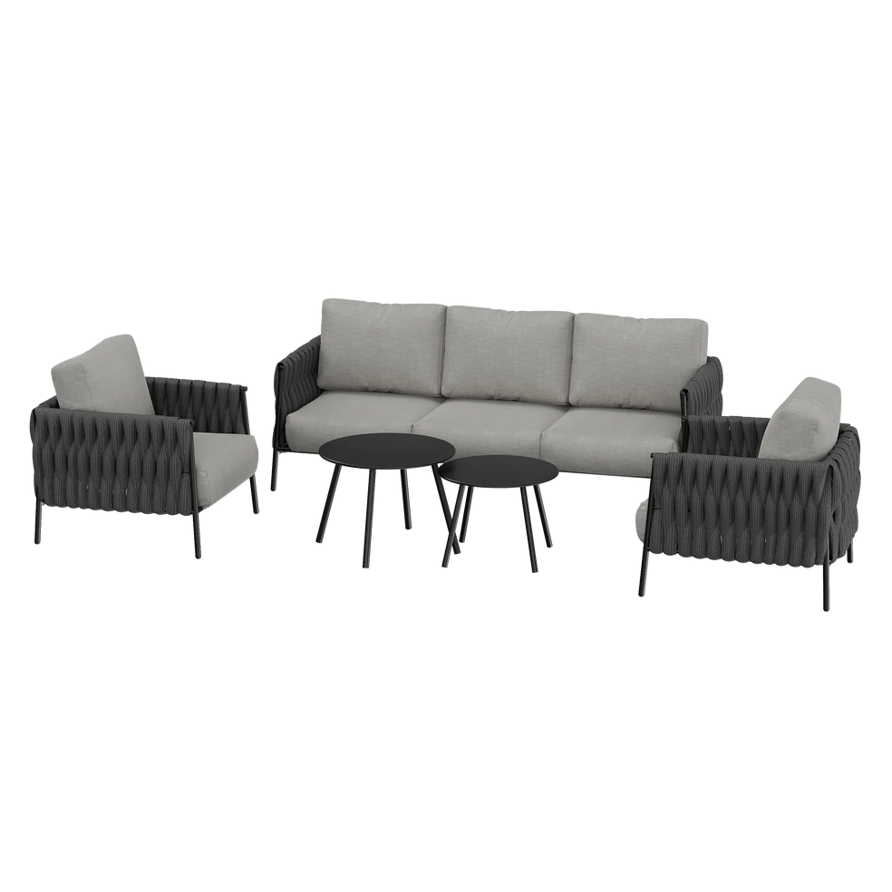 Life Chatter 5 Pieces Outdoor Sofa Set