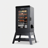 RIDGEWOOD 30-In Electric Smoker with Window & Stand
