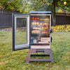 RIDGEWOOD 30-In Electric Smoker with Window & Legs