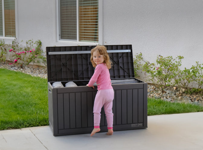 Outdoor Storage Deck Box – East Oak