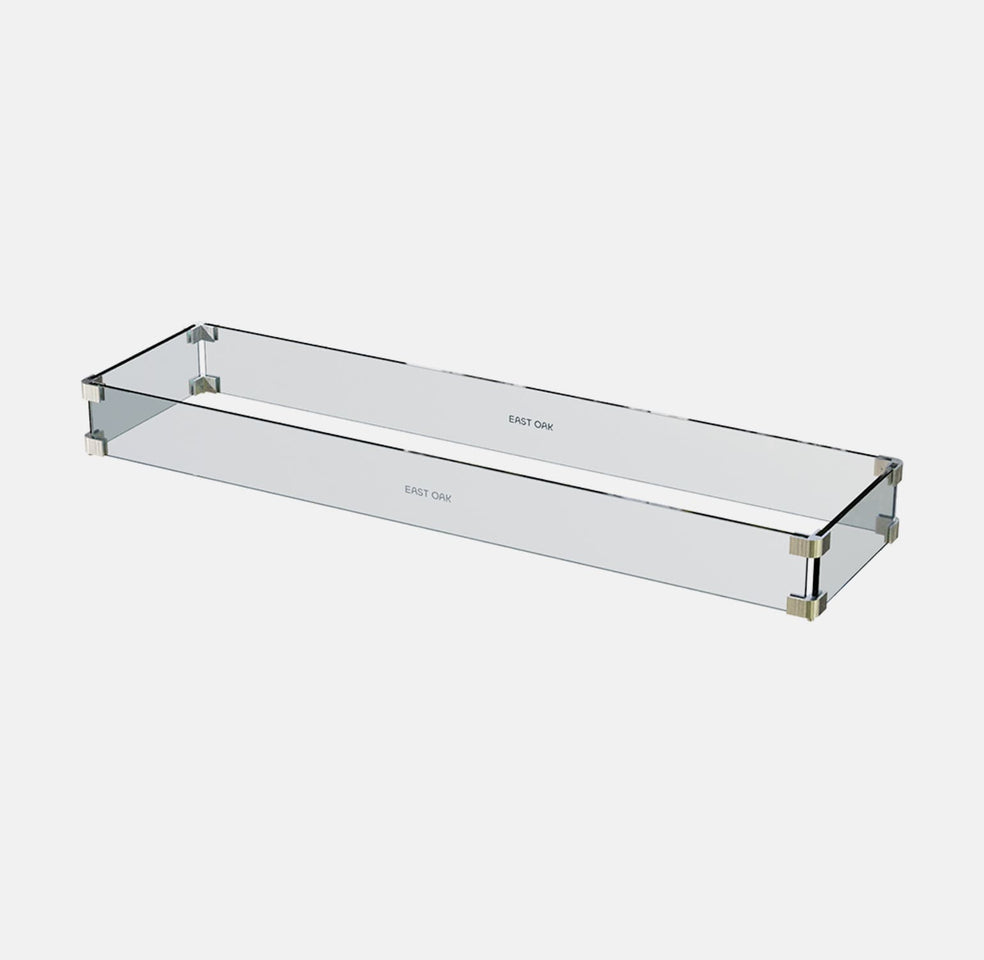 Glass Wind Guard for 57‘’ Fire Pit Table