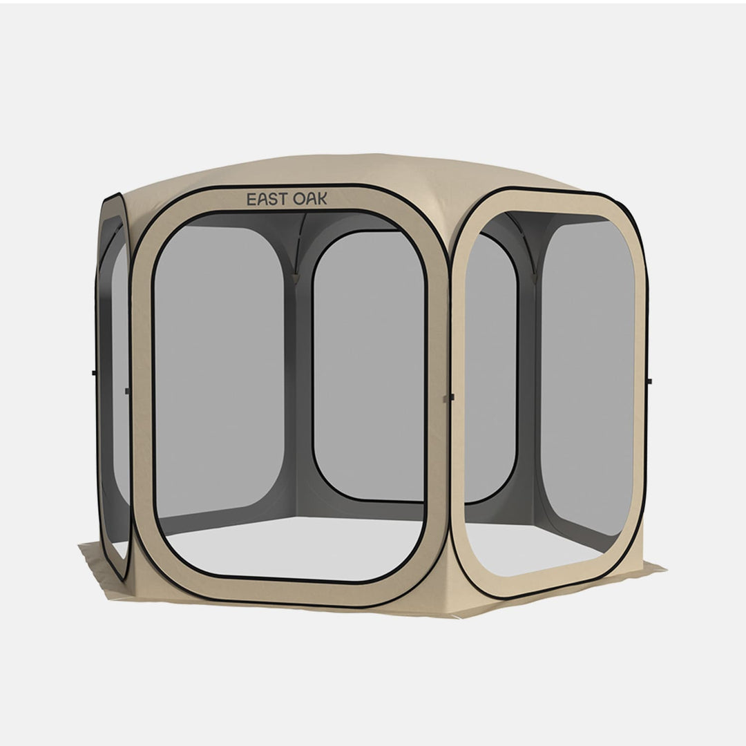 10x10 screen tent East Oak 10 Ft Pop-Up Screen House