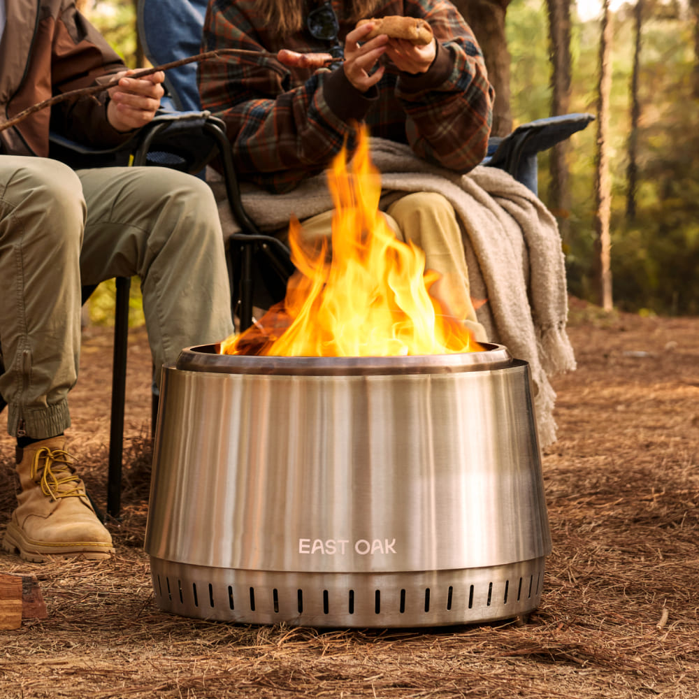 Fuoco 21-Inch Smokeless Fire Pit – East Oak