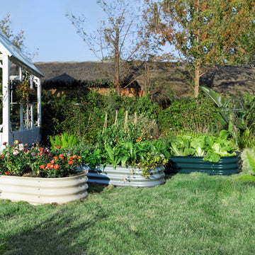 raised metal planters box Metal Raised Garden Bed Kits – East Oak