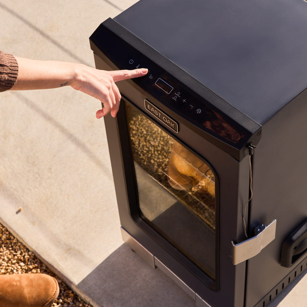30-Inch Electric Smoker with Glass Door