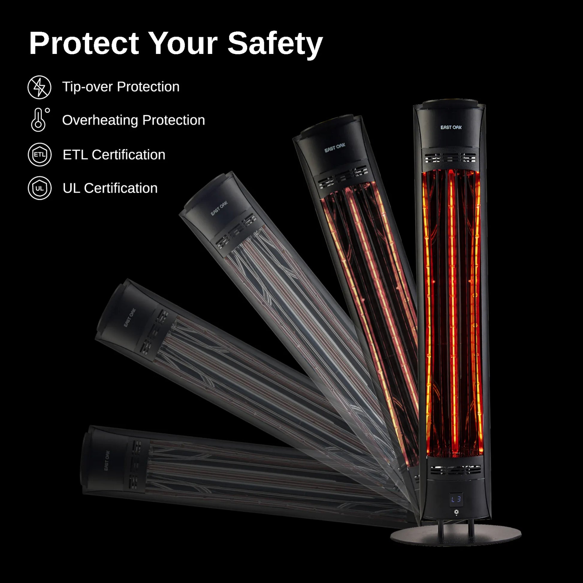 Outdoor-Patio-Electric-Tower-Heater-Safety