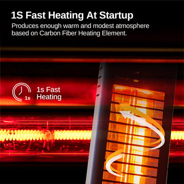 E-GLOW Wall Mounted Outdoor Electric Heater (3000W) – East Oak